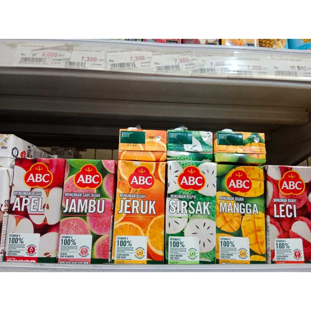 

ABC MINUMAN/JUICE 250ML ALL VARIANT - ALF