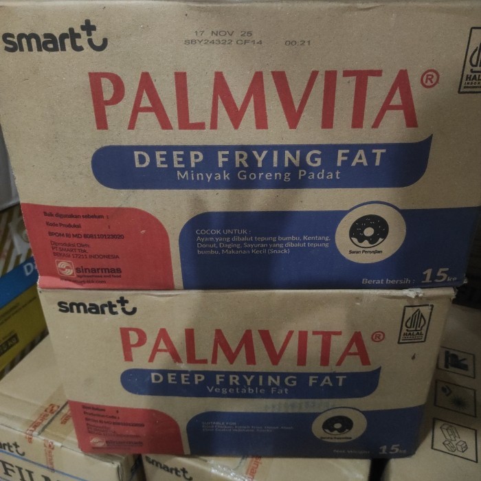 

minyak goreng padat palmvita frying fat 15kg