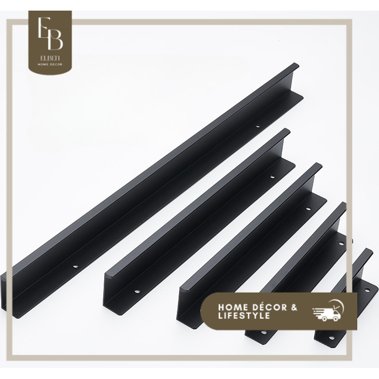 ELYSIAN Handle lemari hitam / handle laci black / pegangan laci lemari rumah