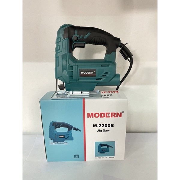 mesin jigsaw m-2200b modern / mesin jigsaw modern / mesin gergaji kayu modern / mesin potong kayu mo