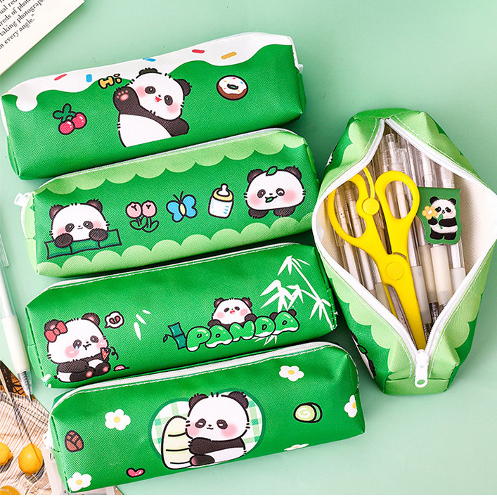 

COD TEMPAT PENSIL SERBAGUNA MOTIF PANDA 1 PCS RANDOM / TEMPAT PENSIL KARAKTER PANDA HIJAU LUCU