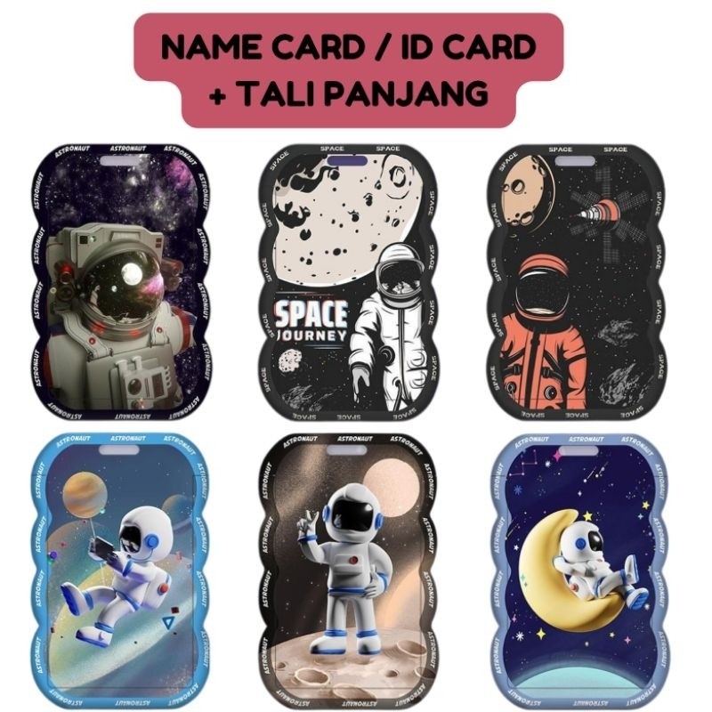 

KADO NAME TAG SPACE ID CARD HOLDER ASTRONOT TALI PANJANG KARTU ELEKTRONIK