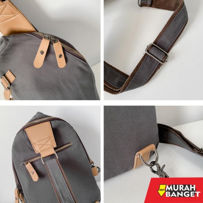 tas selempang wanita simple elegan Tas Selempang Pria Waist Bag Pria Wanita Tas Bahu Sling Bag Cross