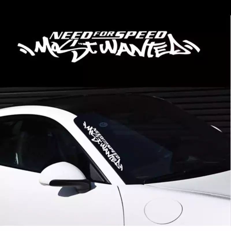 Promo Stiker Cutting Need For Speed Most Wanted motor mobil