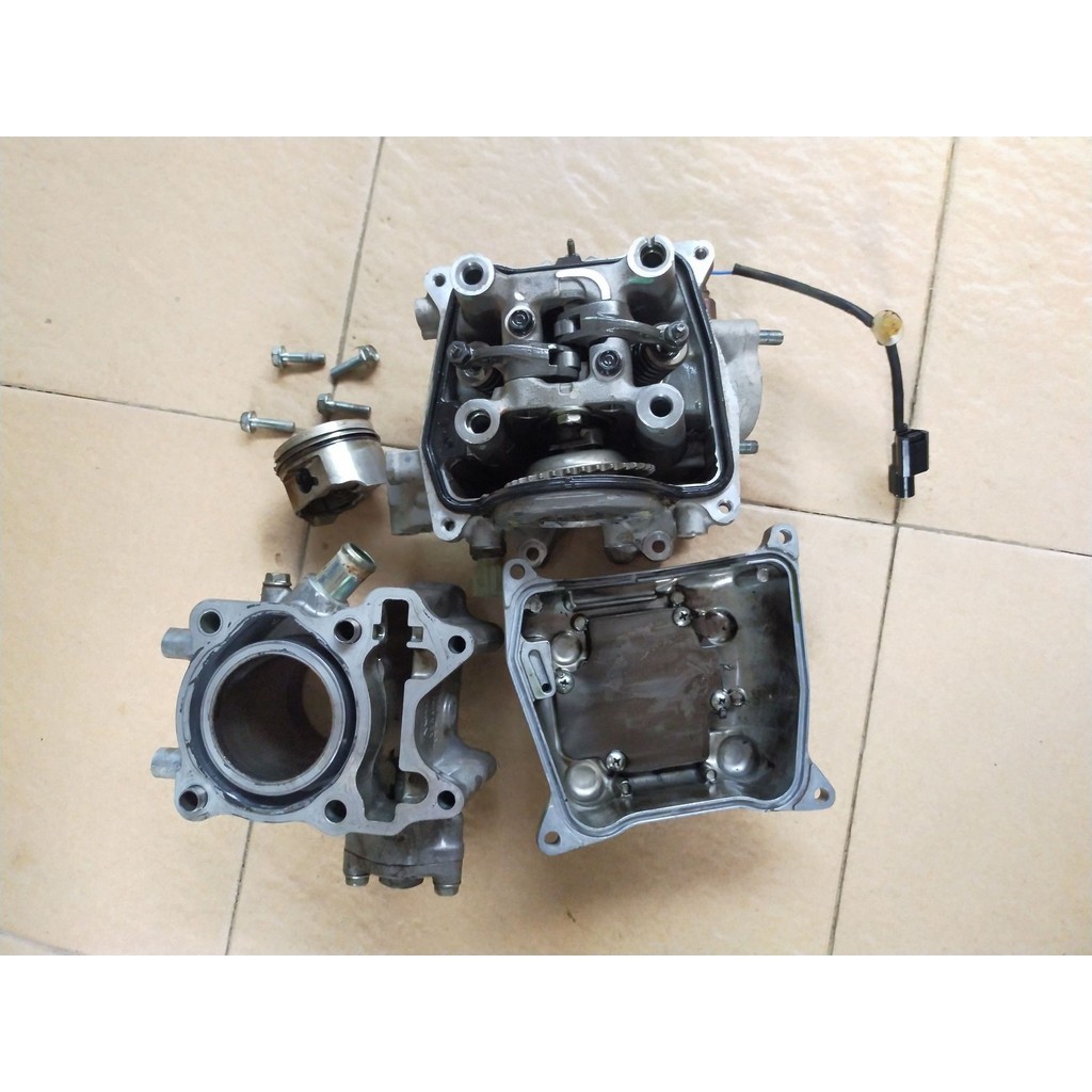 Promo Satu set blok head plus blok seher Honda Vario 125 LED tahun 2016-2018 origimal