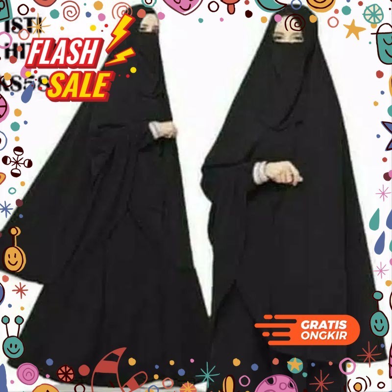 MEGASALE / GAMIS SYAR'I MARWAH SET CADAR // GAMIS SET TERLARIS // GAMIS CADAR DAN HIJAB // GAMIS SYA