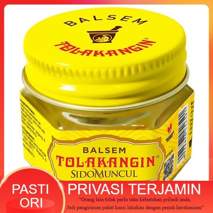 Balsem Tolak Angin Sido Muncul 20 Gram POT KACA / Balsem Tolak Angin Meredakan Gejala Masuk Angin, M