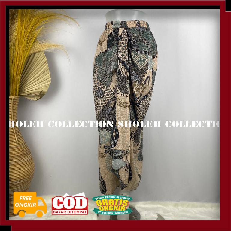 [ PASAI CREAM ] BATIK COUPLE KELUARGA ROK WIRON / BATIK COUPLE LENGAN PANJANG / ROK WIRON RUMBAI / B