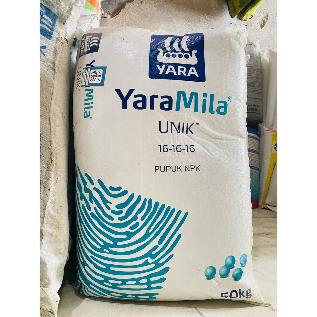 Pupuk NPK YARAMILA UNIK 16 16 16  isi 50kg