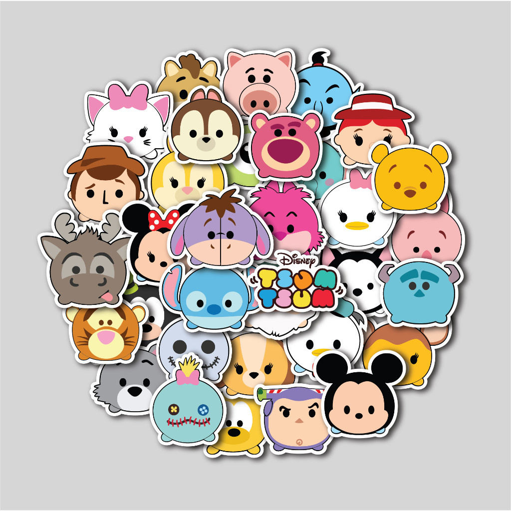 

Promo_[Limited Stok] STICKER PACK DISNEY TSUM TSUM | STICKER TUMBLER | STIKER LAPTOP KOPER HELM