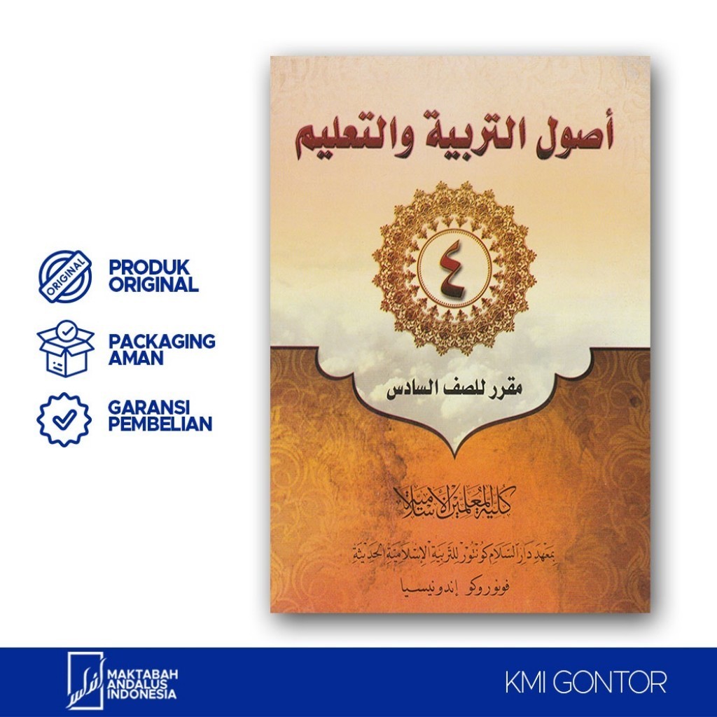 

Buku kmi gontor - Ushul Tarbiyah 4