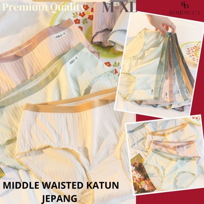 NAMI Celana Dalam Katun Lembut Soft Tipis Anti Bakteri CD Katun