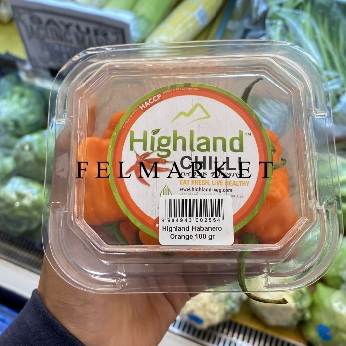 

Highland Cabe Habanero Lantern Orange / Cabe Orange Habanero / 100 gr