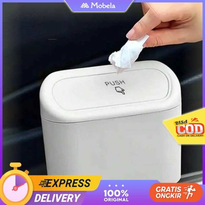 MOBELA Tempat Sampah /Tong Sampah Mobil Mini Gantung Multifungsi