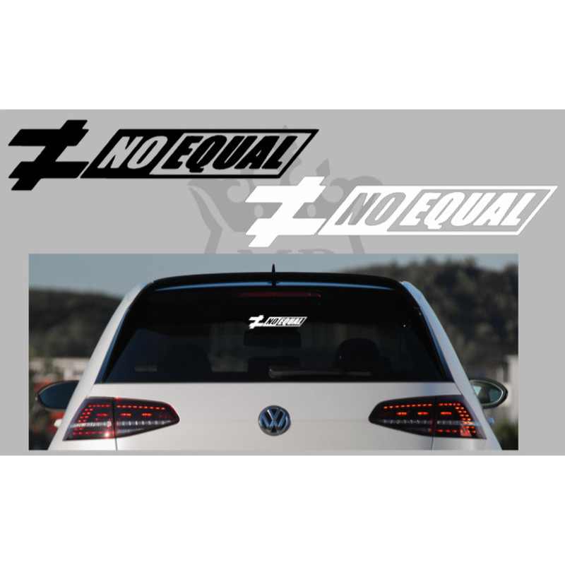 Stiker Kaca Belakang Mobil Stiker Mobil Kaca Belakang Stiker No Equal