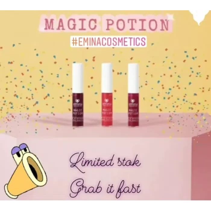 (NEW) -Emina Magic Potion Lip Tint / Emina Lip Tint