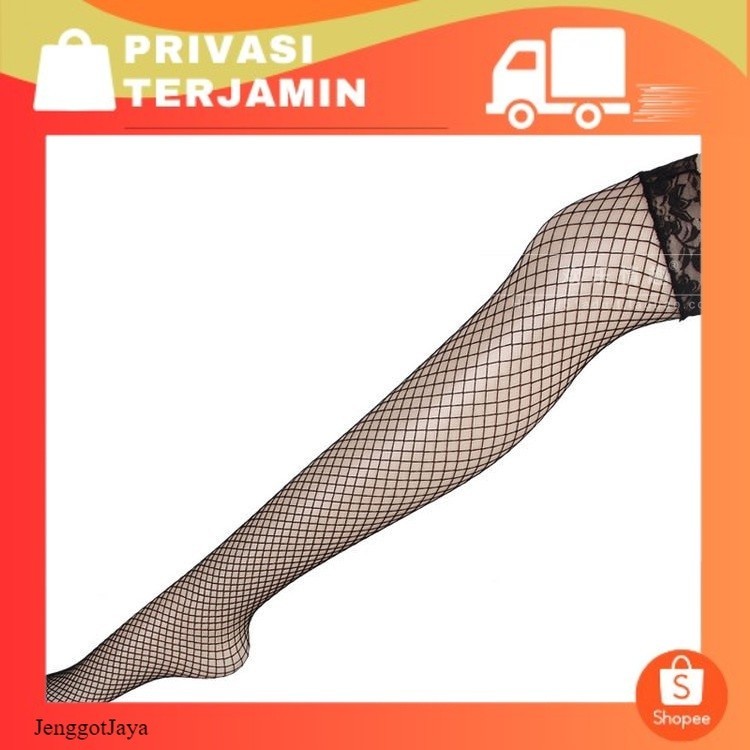 Jenggot shop stocking jaring motif kota-kotak