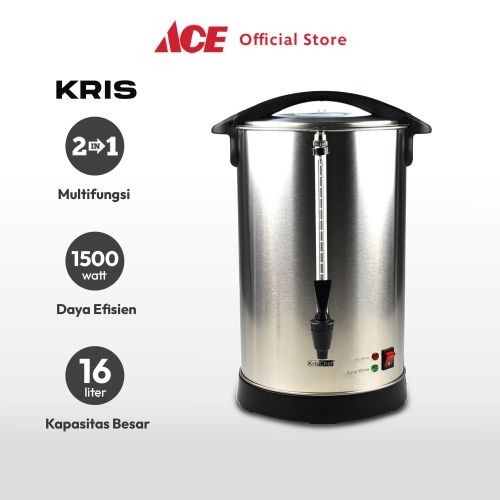 Ace Kris 16 LTR Teko Listrik Water Boiler Dispenser Air Panas Acara