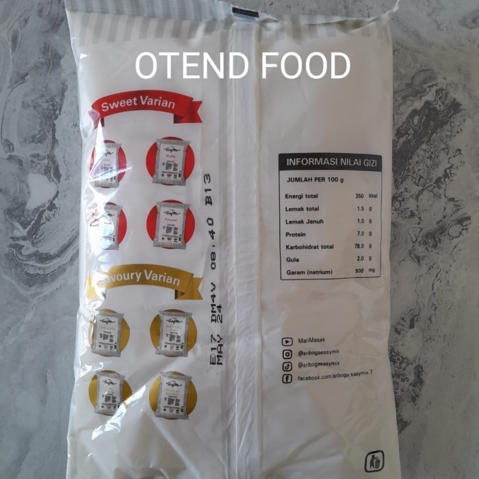 

Tepung Tempura Easy Mix Sriboga 1 Kg