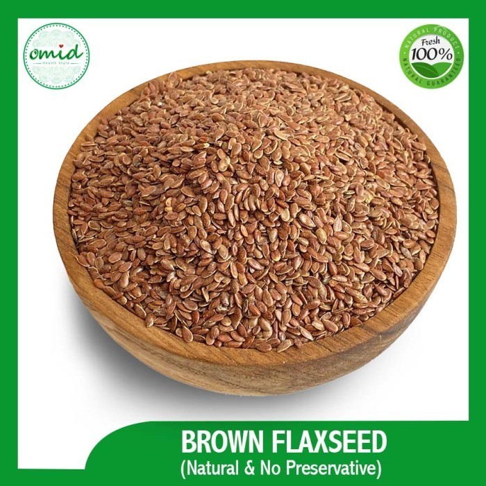 

1 Kg - Brown Flaxseed | Biji Rami Coklat