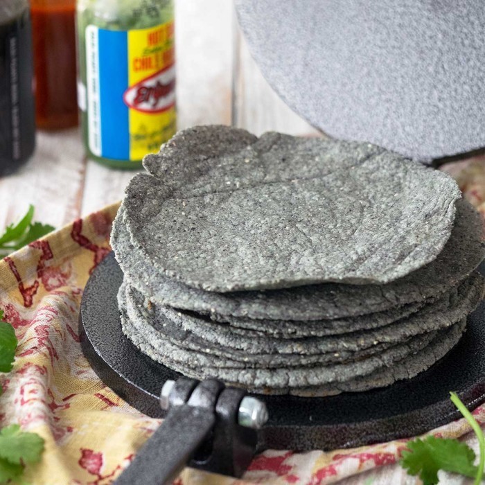 

Instant Blue Corn Masa Harina Maiz Flour Tepung Jagung Biru Mexico 100