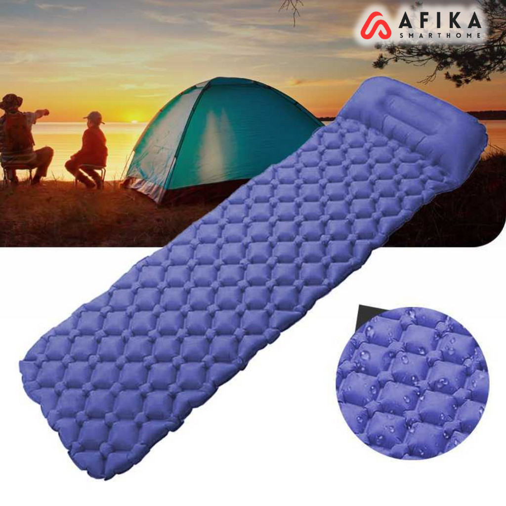 Sleeping pad ultralight / Kasur Matras Angin Inflatable Bed 190x56cm