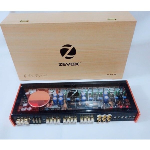 Power Zevox ZA 806 AB Amplifier 6 Channel Class AB By Vox Resmi