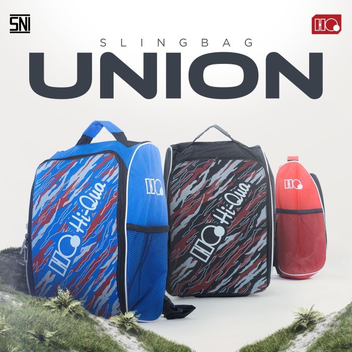 Hi-Qua Tas Selempang Olahraga Badminton - Tas Sepatu & Raket