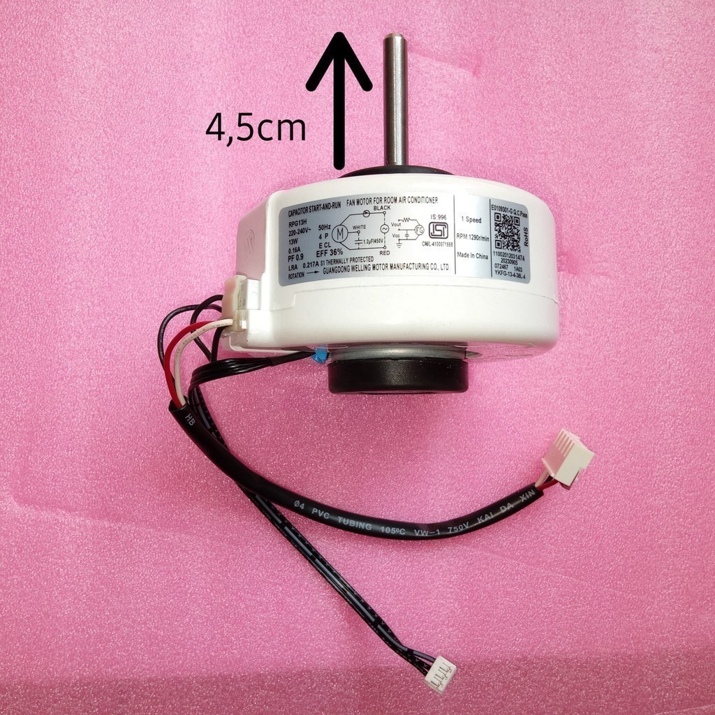 MOTOR FAN INDOOR AC MIDEA MSFC-05CRN1 32(I) MSFC-05CRN1-32 MSFC 05CRN1-32