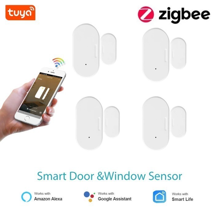 Smart Door Sensor Tuya Zigbee | Sensor Pintar /Cerdas Pintu Buka Tutup