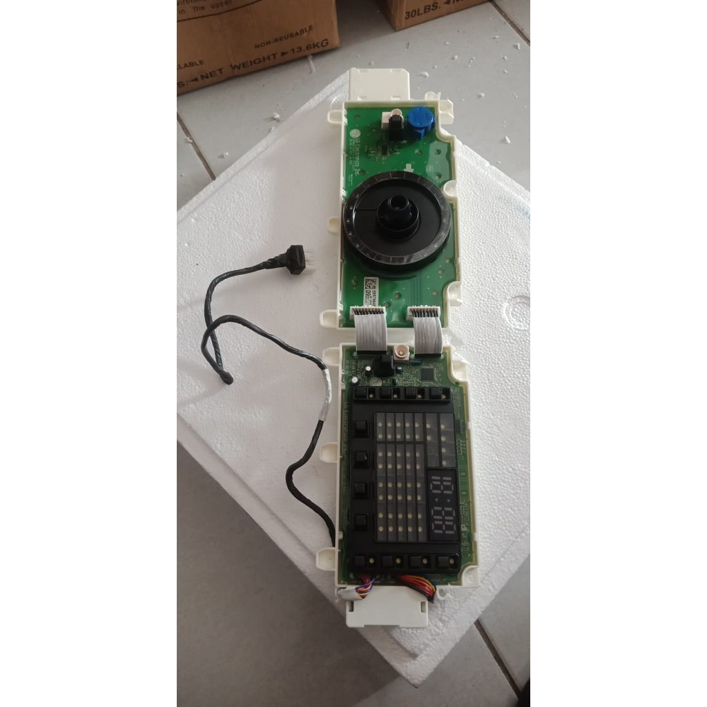 MAIN PCB DISPLAY MESIN CUCI FRONT LOAD LG F2721STWV F2721 STWV F 2721STWV  EBR 7984 8509