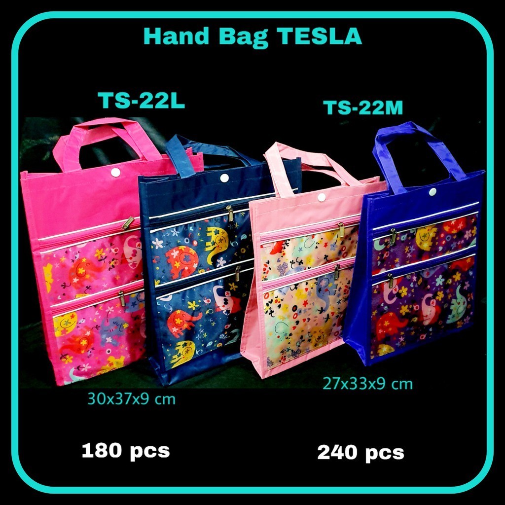 

GG Hand Bag Lux TESLA M / Goodie Bag / Tas Serbaguna / Tas Tenteng