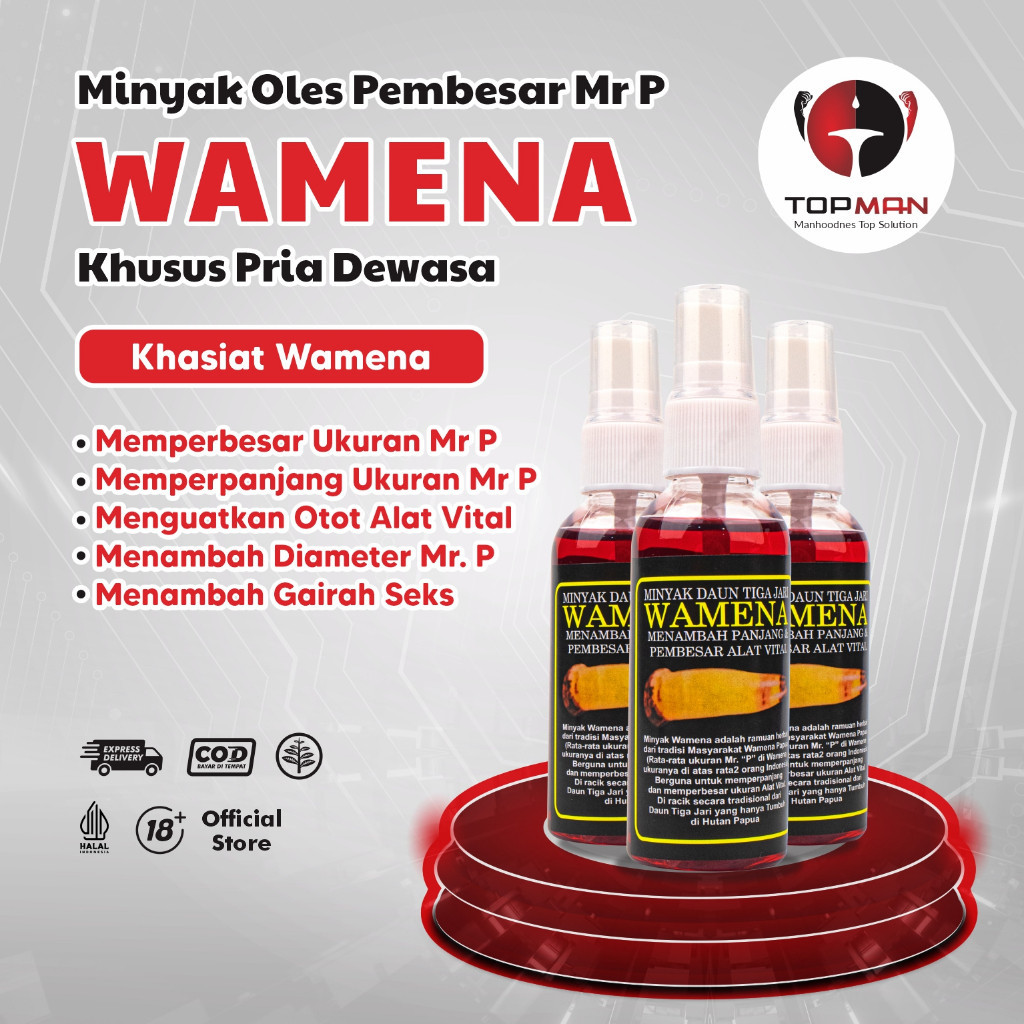 MINYAK WA'MENA OIL Pembesarpenis AMPUH BPOM Pembesar mr p pembesar Penis100%ampuh Pembesar penis100 