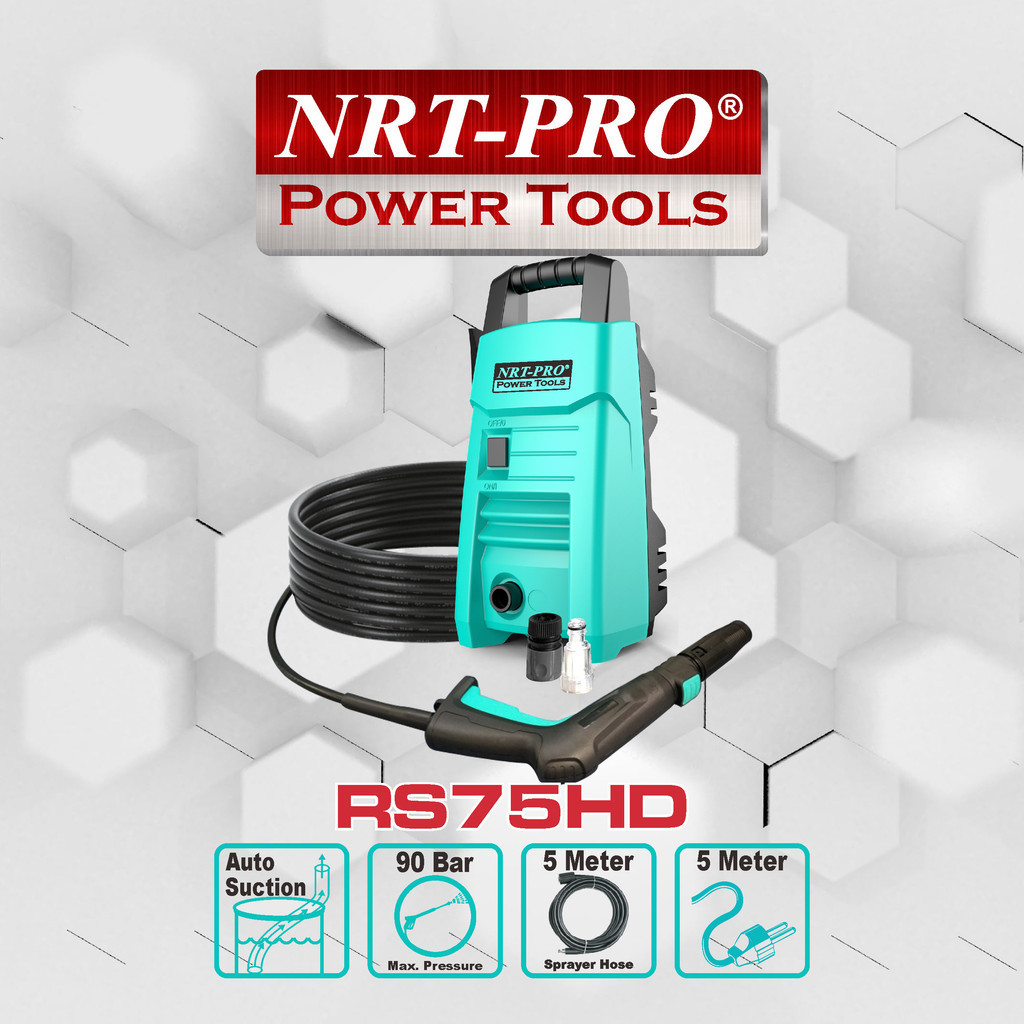 MESIN JET CLEANER / MESIN STEAM / PENCUCI MOBIL MOTOR RS75 NRT-PRO