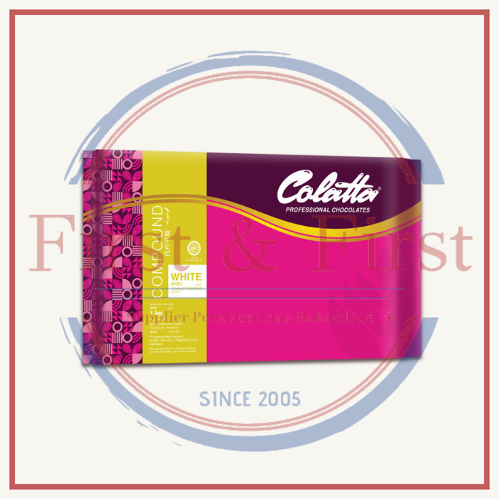 

COLATTA WHITE CHOCOLATE COMPOUND 1KG