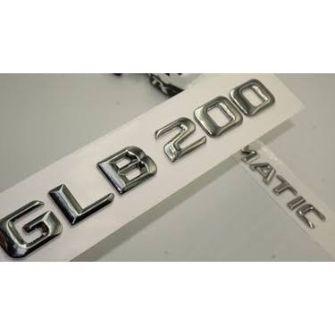 EMBLEM TULISAN MERCEDES BENZ GLB200 GLB250 GLB300 EMBLEM BAGASI GLB200 - GLB200