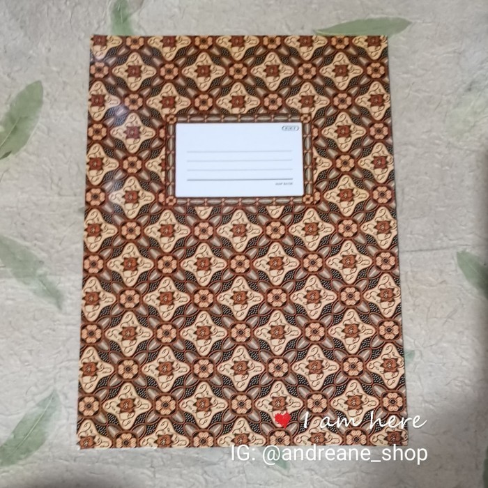 

Map Batik ukuran F4