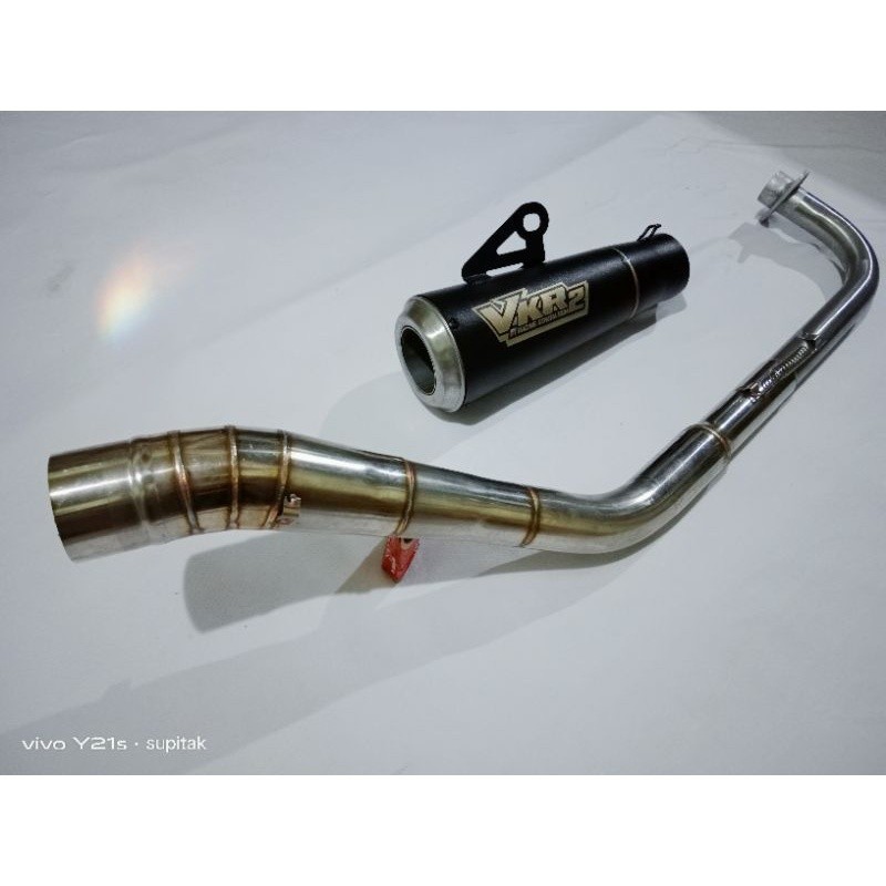 knalpot racing JupiterZ VegaR VegaZR Suprafit astrea grand ORIGINAL VKR RACING GENERATION 2 Coating 