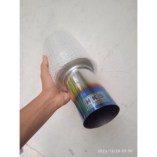 COD KNALPOT MOBIL  RACING HKS PLONG full bass gahar kering. AYLA. AVANZA. jazz. mobilo. agya. dll. U