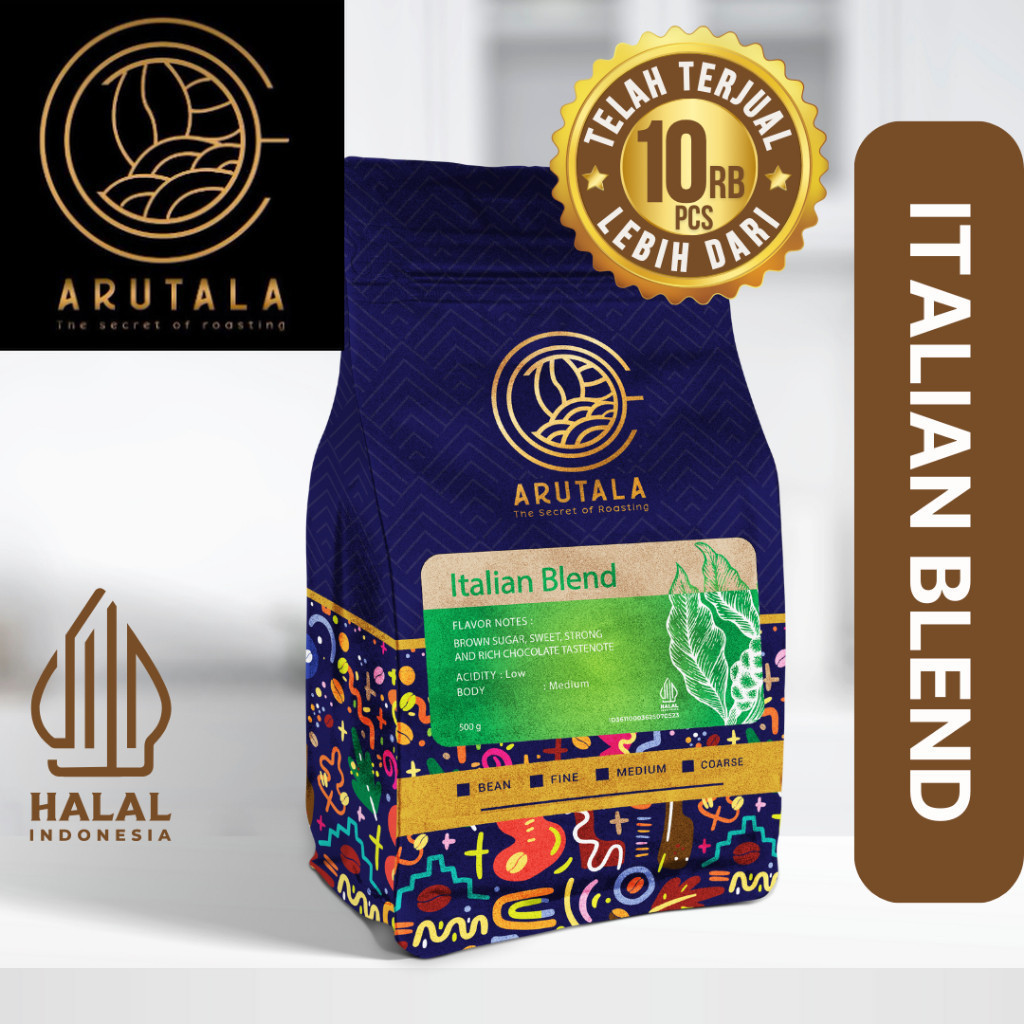 

Kopi Italian Blend for Espresso 500 Gram -CB 2