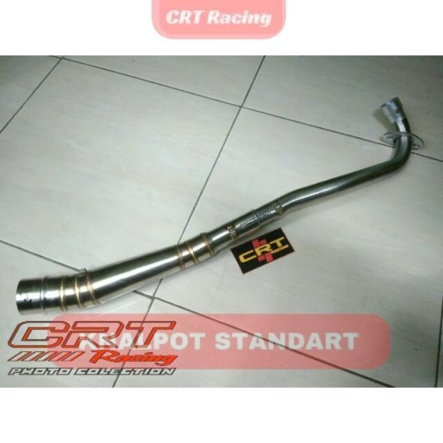 PIPA / HEADER KNALPOT RACING ALL BEBEK CRT ORIGINAL