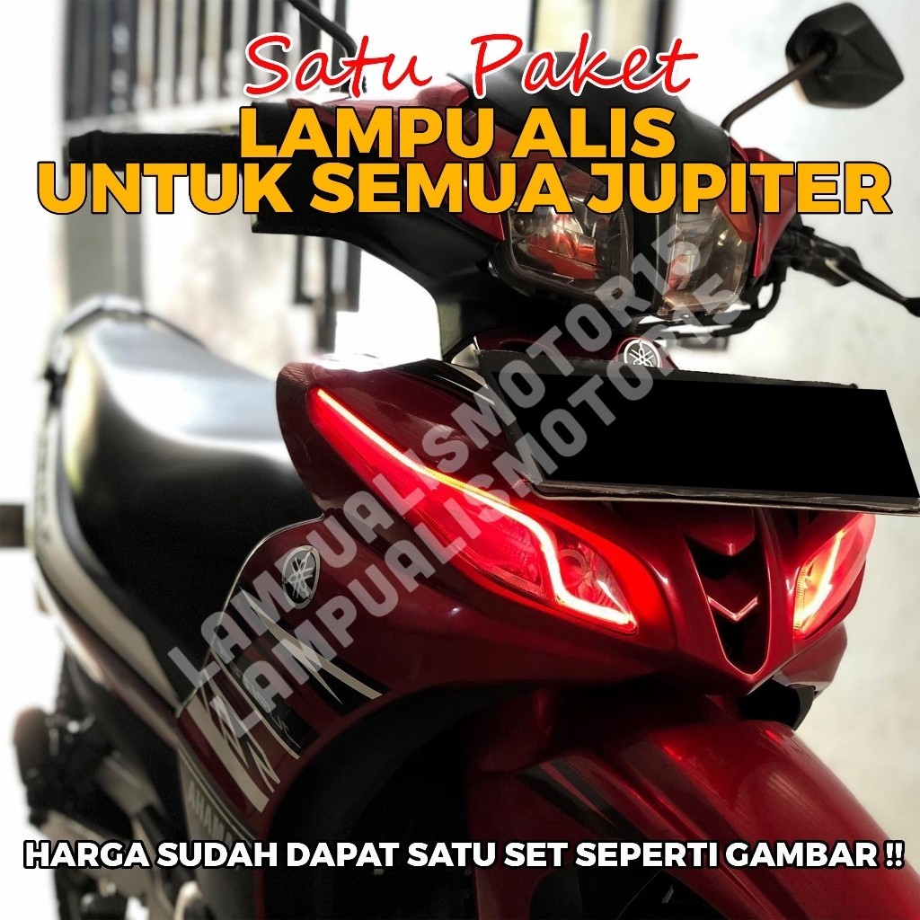 LAMPU ALIS JUPITER Z GRATIS DEVIL EYE 1 MODE SIAP PAKAI