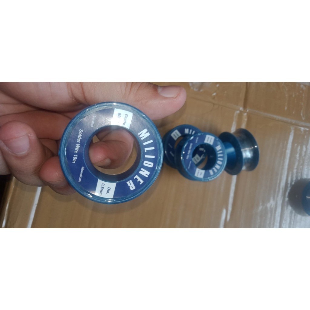 Timah Solder Tenol Solder Tenol 0.8mm Panjang 10 Meter