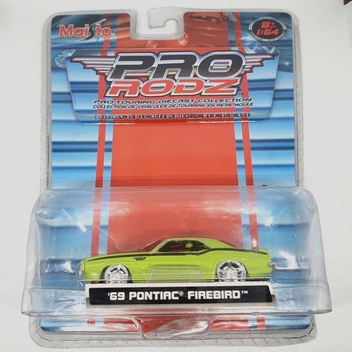 maisto 69 pontiac firebird pro rodz diecast MM27