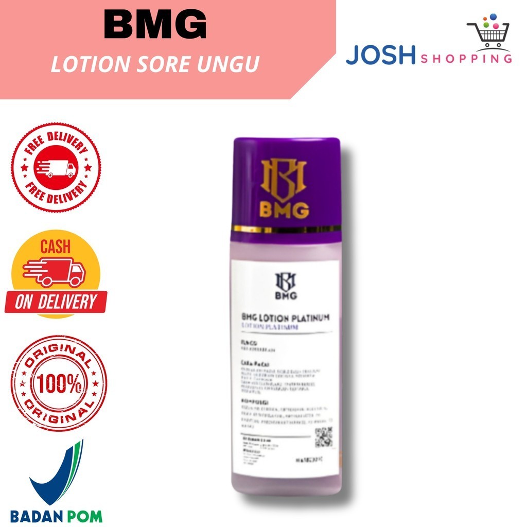 BMG LOTION PLATINUM UNGU ORIGINAL BPOM