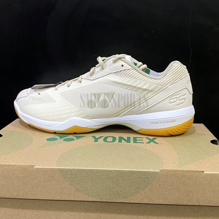 Sepatu Badminton Yonex SHB65Z3 SHB65 Z C-90 WIDE SHB65Z3WYE Natural