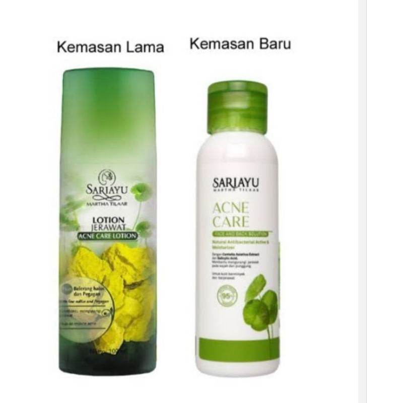 lotion jerawat sariayu  | LOTON ACNE SARIAYU