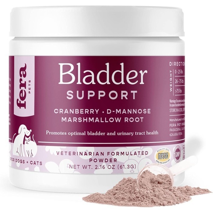 Fera Pets Bladder Support Cranberry Supplement Vitamin Dogs & Cats