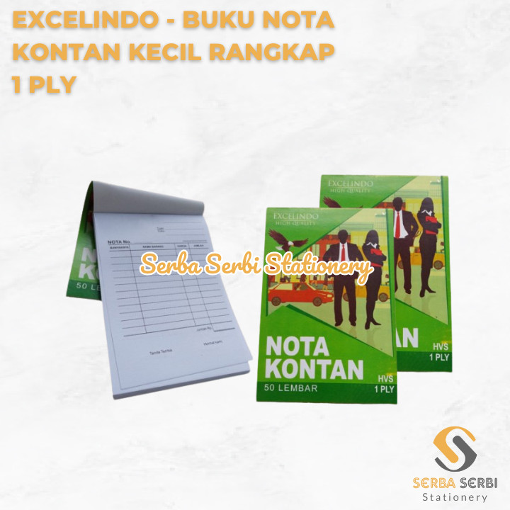 

EXCELINDO - (PAK) BUKU NOTA KONTAN K1 / KECIL RANGKAP 1 PLY