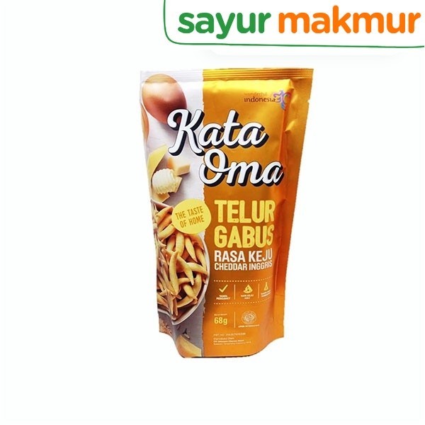 

Kata Oma Telur Gabus Keju Cheddar 63 gram Sayurmakmur